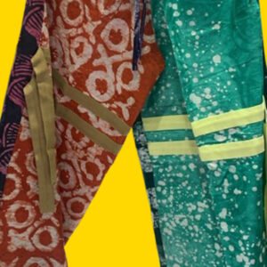 Pantalon patch batik